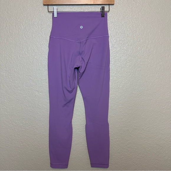 Lululemon Align High-Rise Pant 25" Wisteria Purple Size 4 - Picture 6 of 8